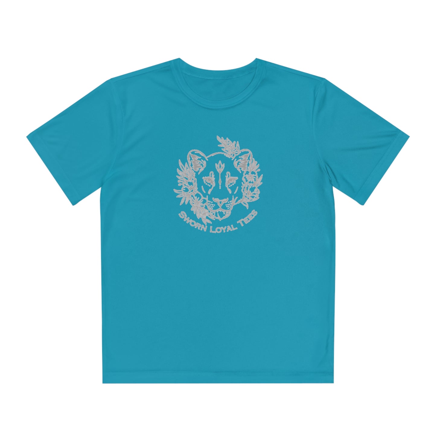 Youth Tee Lion Logo (wicking shirt)