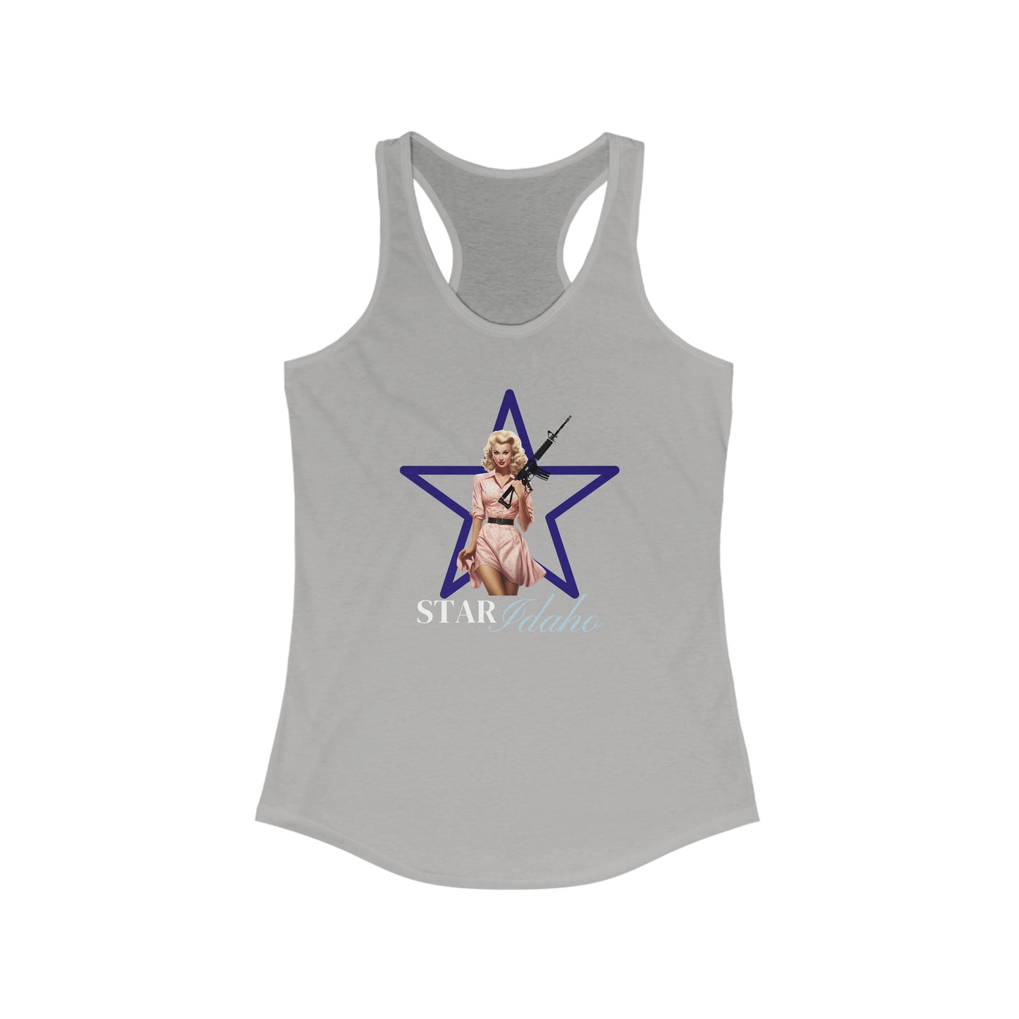 Women's Tank- Star Idaho