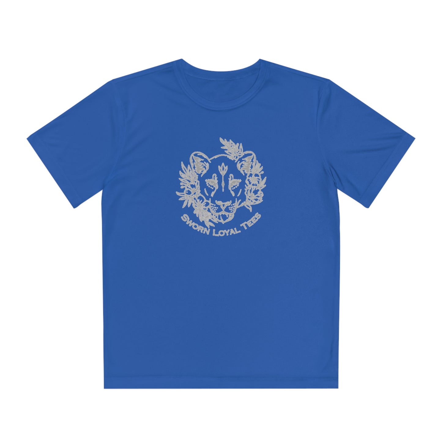 Youth Tee Lion Logo (wicking shirt)