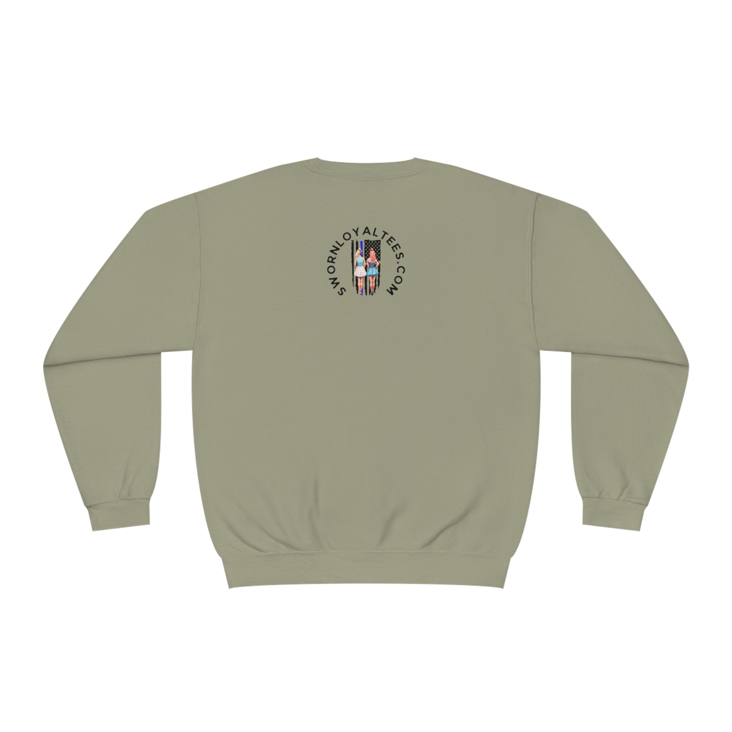 Crewneck Sweatshirt- Rockabilly Rebel