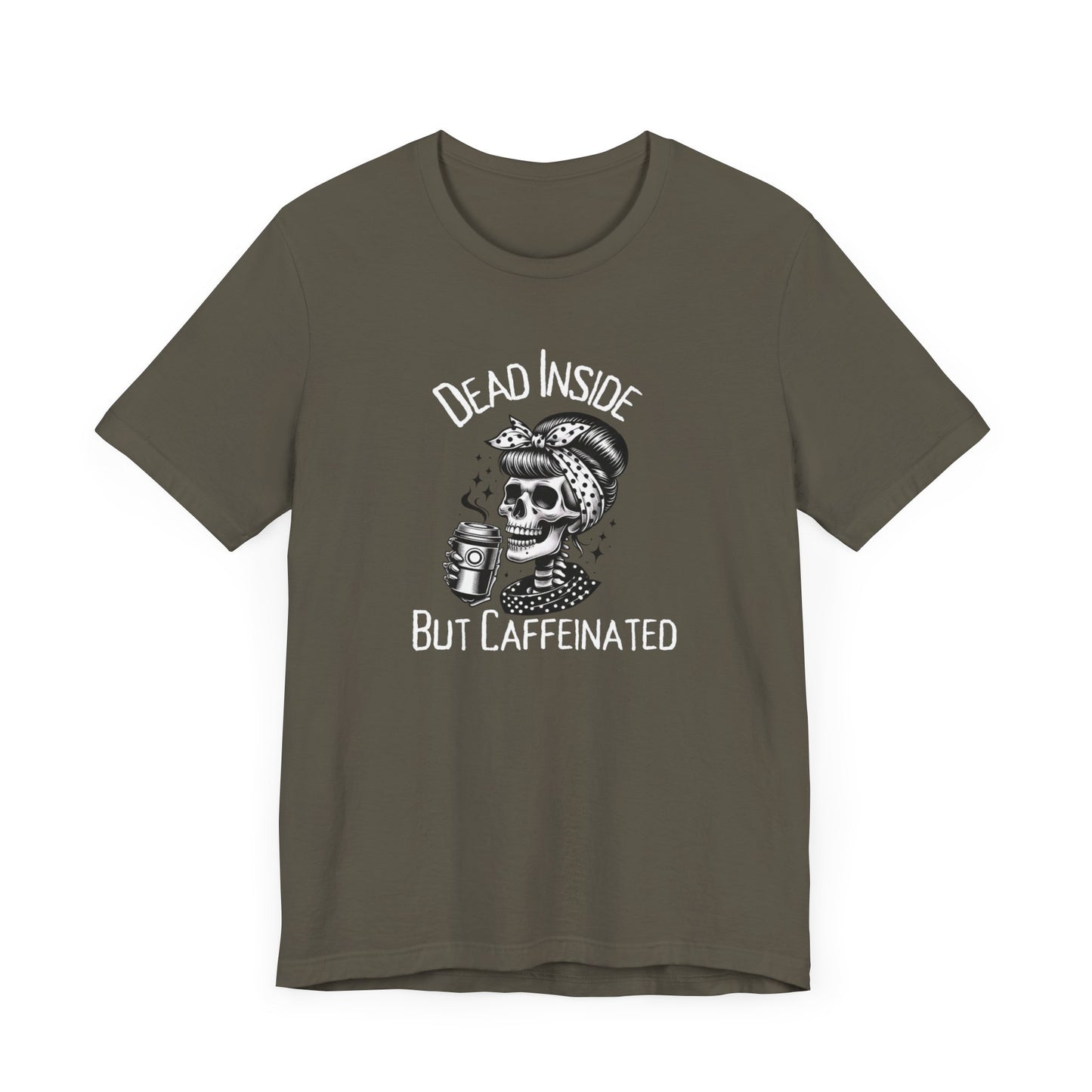 Dead Inside Pinup Skull