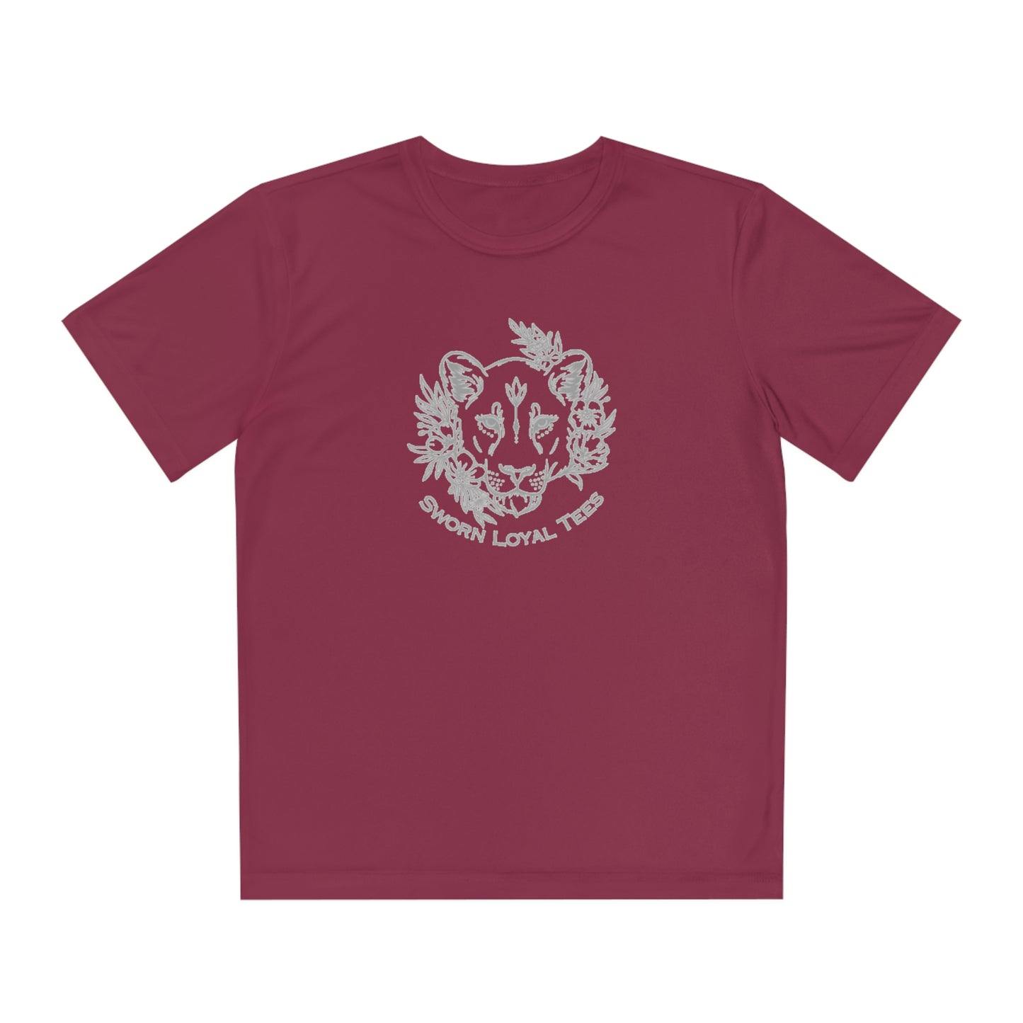 Youth Tee Lion Logo (wicking shirt)