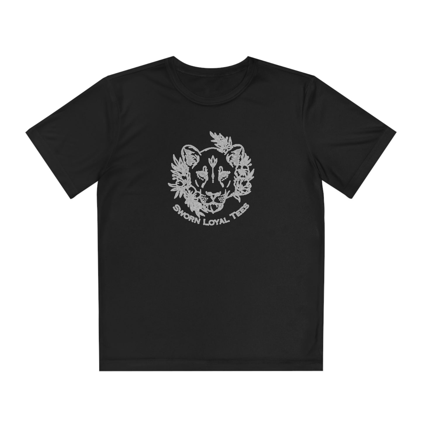 Youth Tee Lion Logo (wicking shirt)