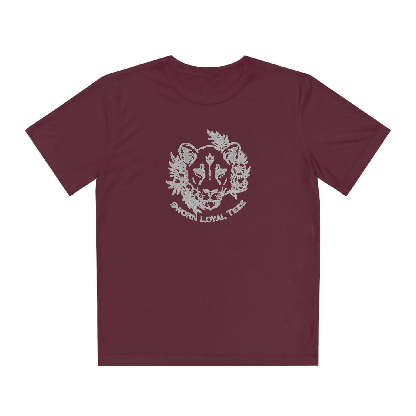 Youth Tee Lion Logo (wicking shirt)