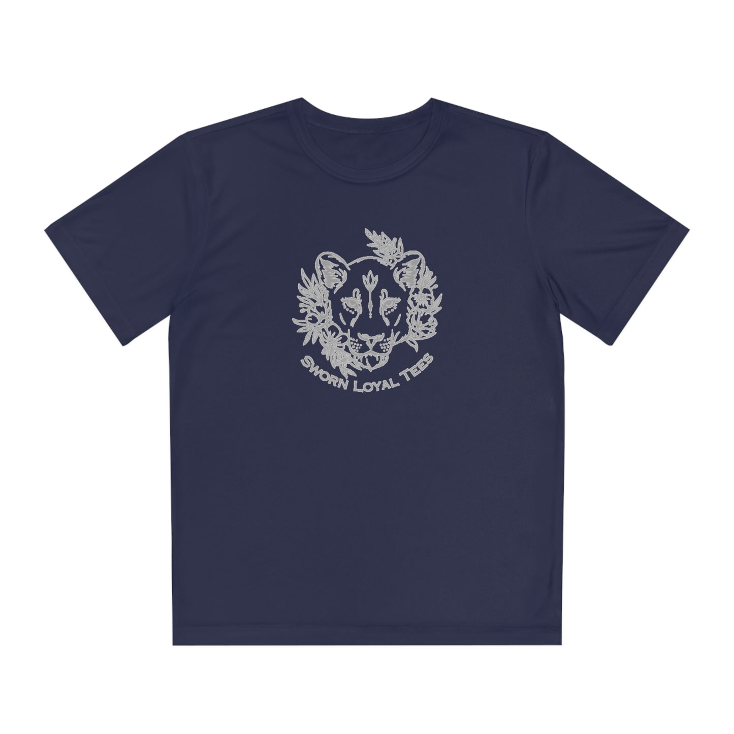 Youth Tee Lion Logo (wicking shirt)