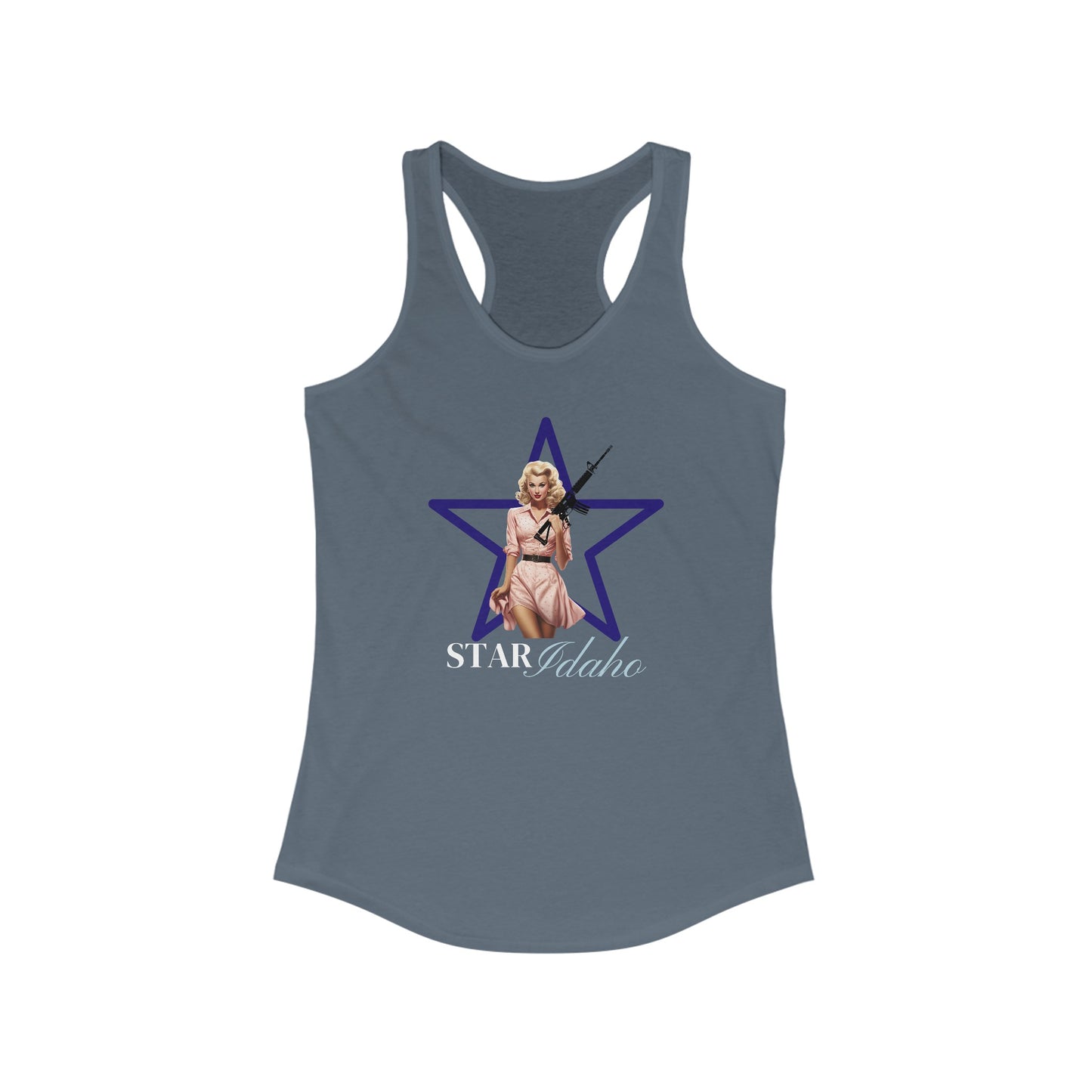 Women's Tank- Star Idaho