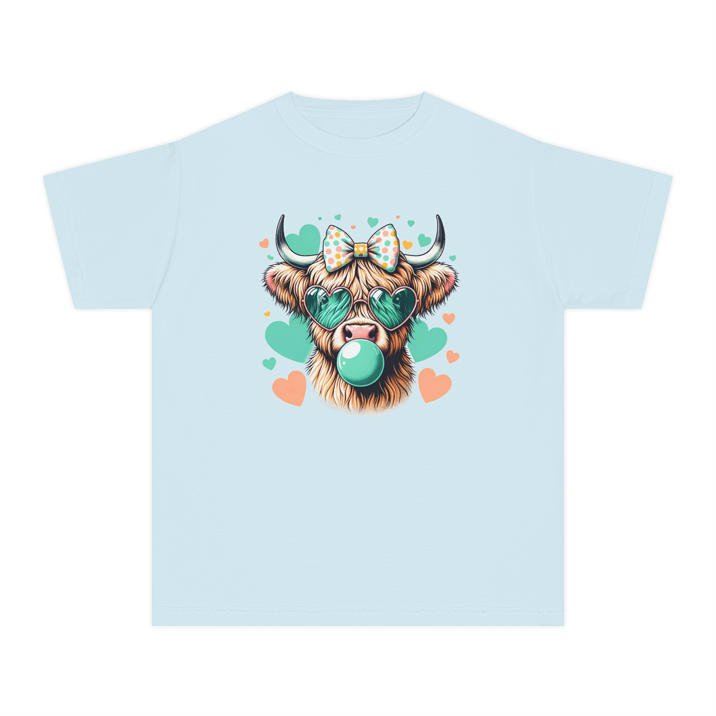 Highland Cow Bubblegum - YOUTH