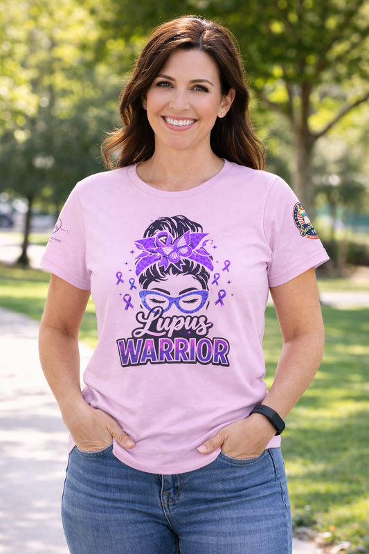 Messy Bun Lupus Lady