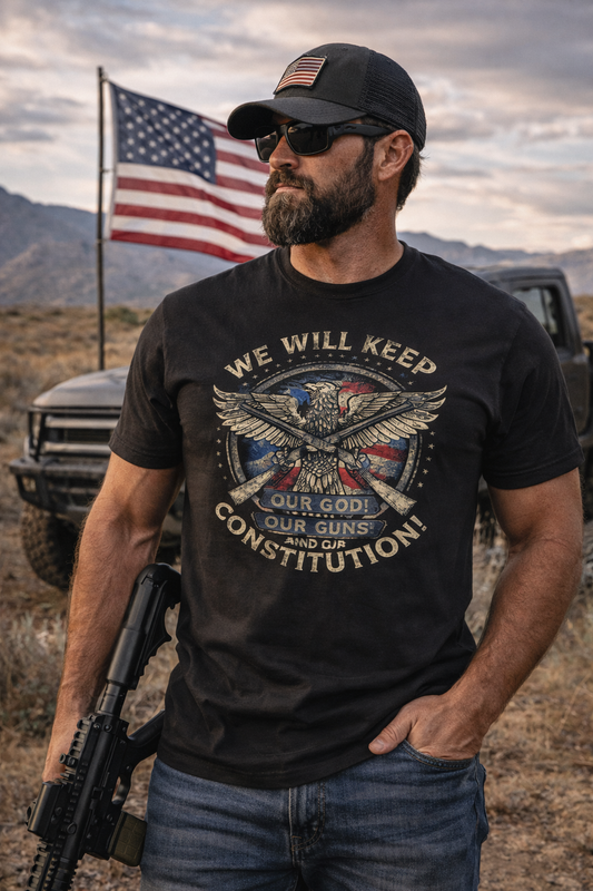 We will keep our God, Guns and Constitution