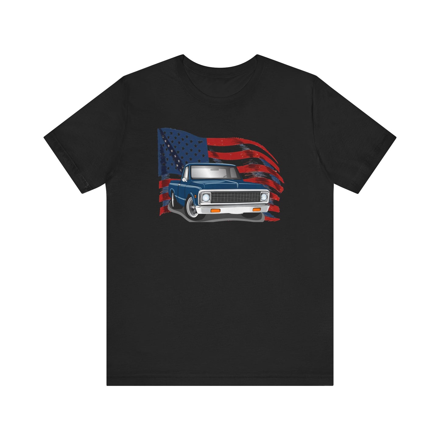 Unisex Tee- C-10 w/flag