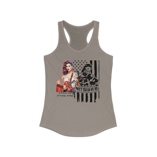 Women's Ideal Racerback Tank- I will not comply