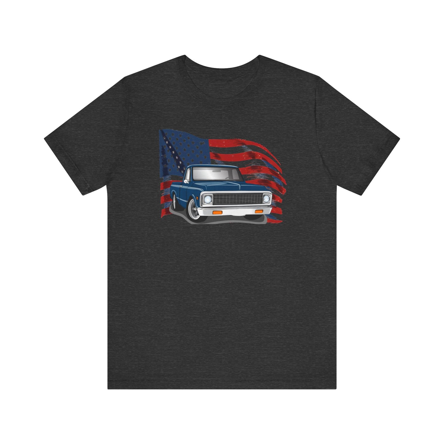 Unisex Tee- C-10 w/flag