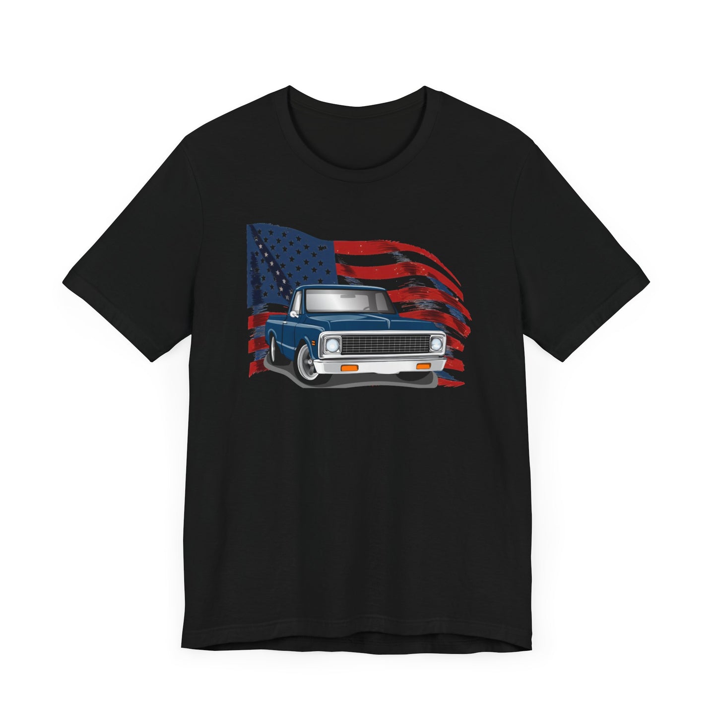 Unisex Tee- C-10 w/flag