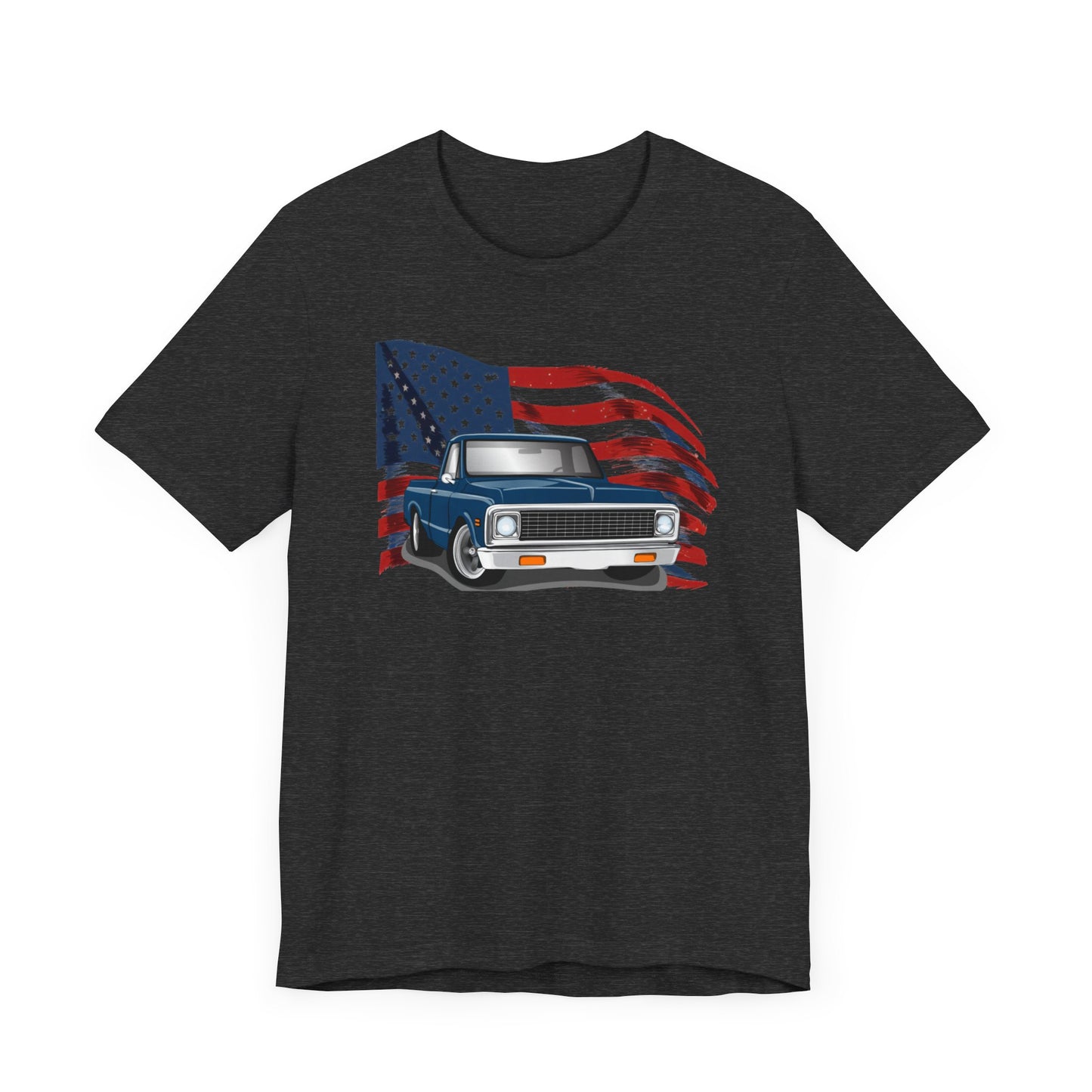 Unisex Tee- C-10 w/flag