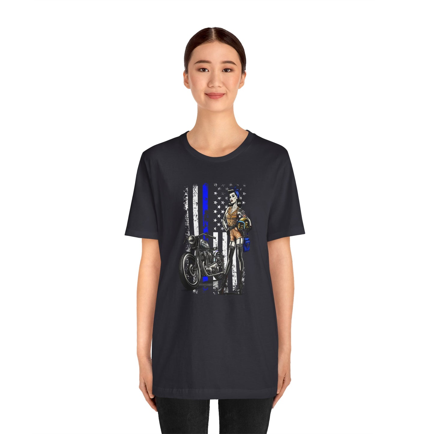 Unisex T- Highway Patrol biker chic Joanie