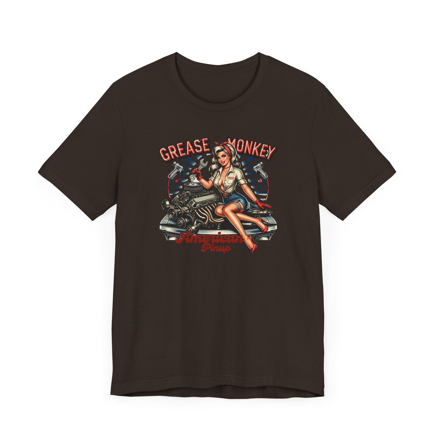 Unisex Tee- Grease Monkey babe