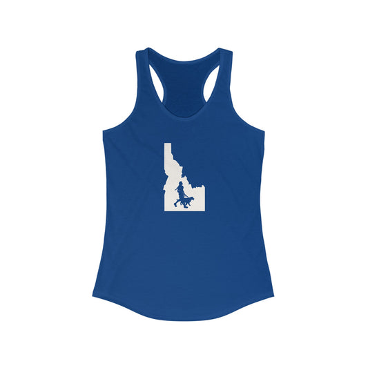 Idaho Dog Walker -Women's Ideal Racerback Tank