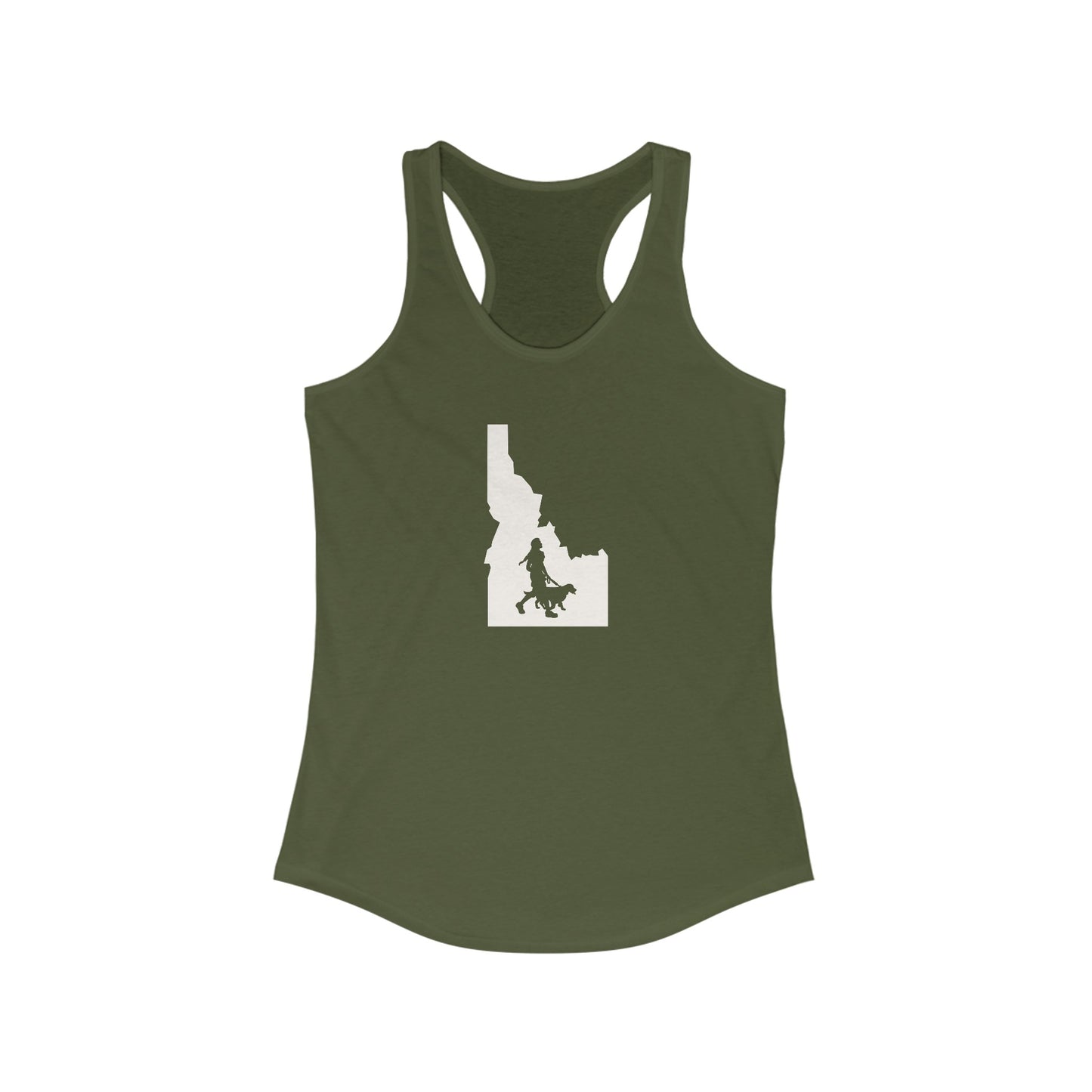 Idaho Dog Walker -Women's Ideal Racerback Tank