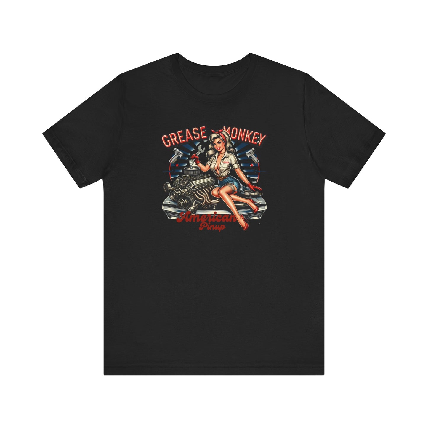 Unisex Tee- Grease Monkey babe