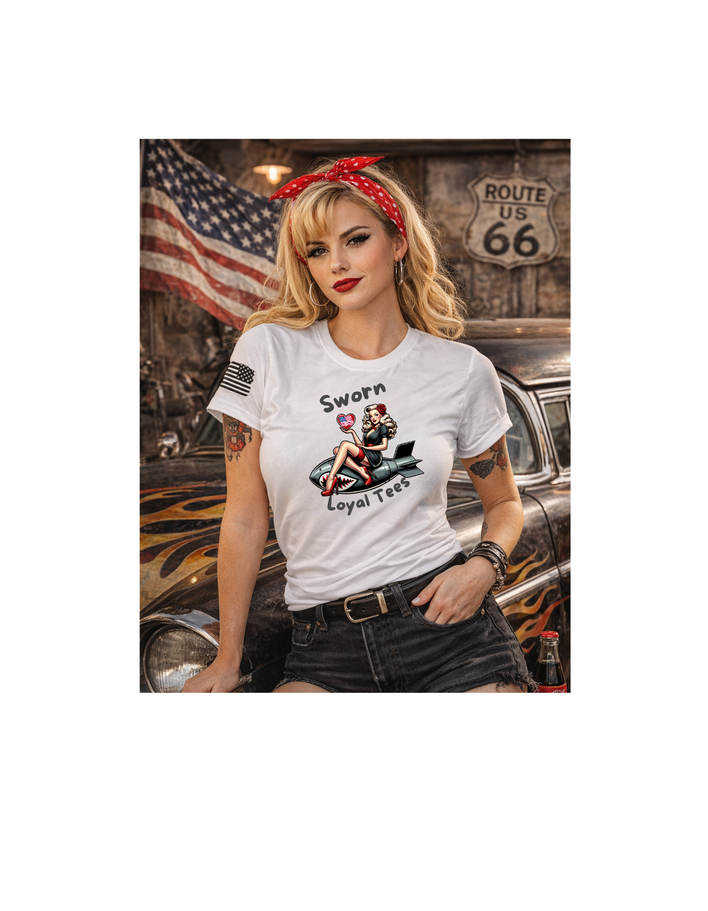 SLT pinup on shark