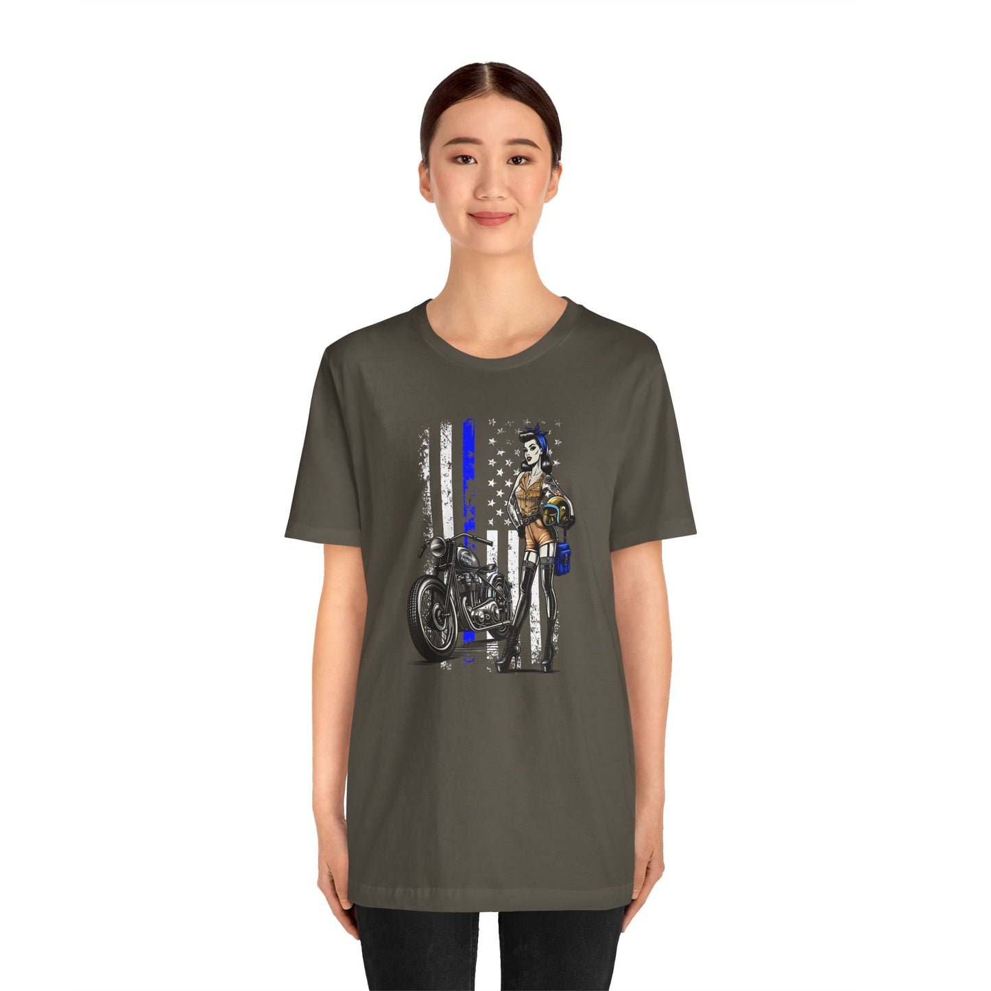 Unisex T- Highway Patrol biker chic Joanie