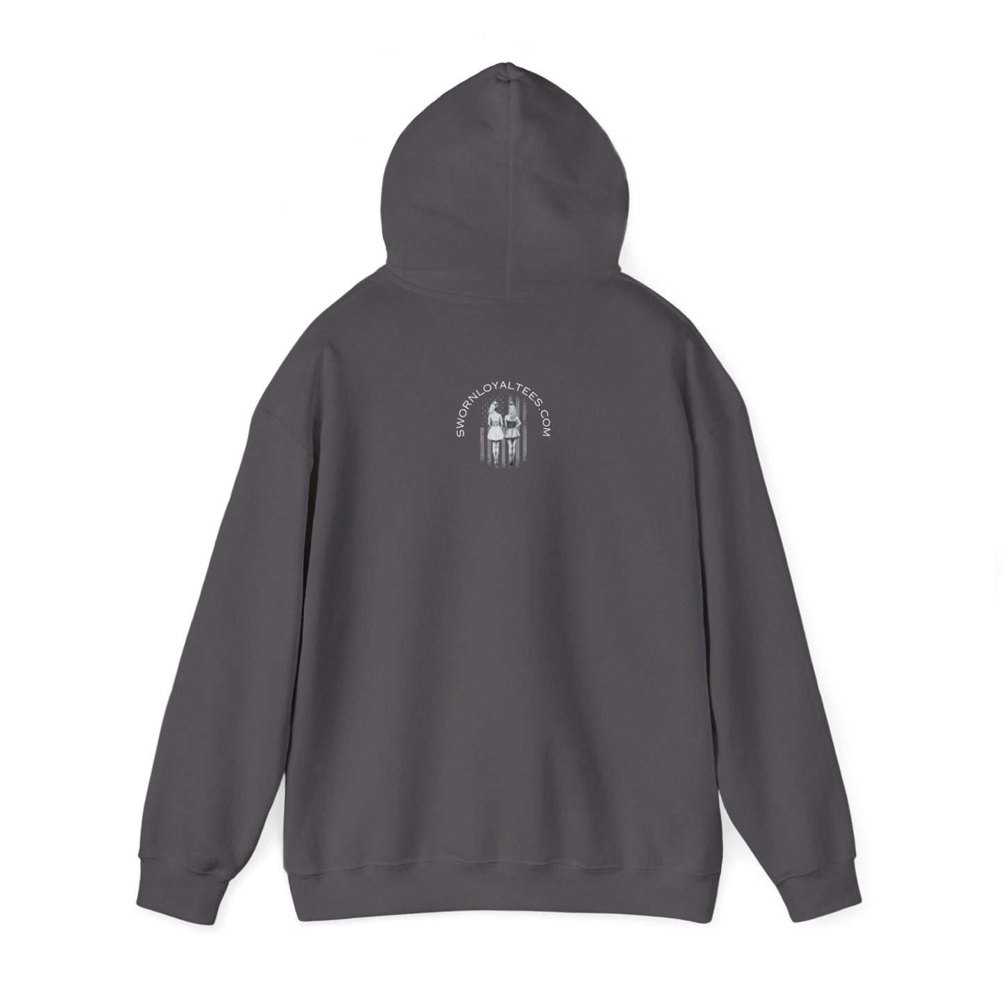 Hooded sweatshirt - never apologize