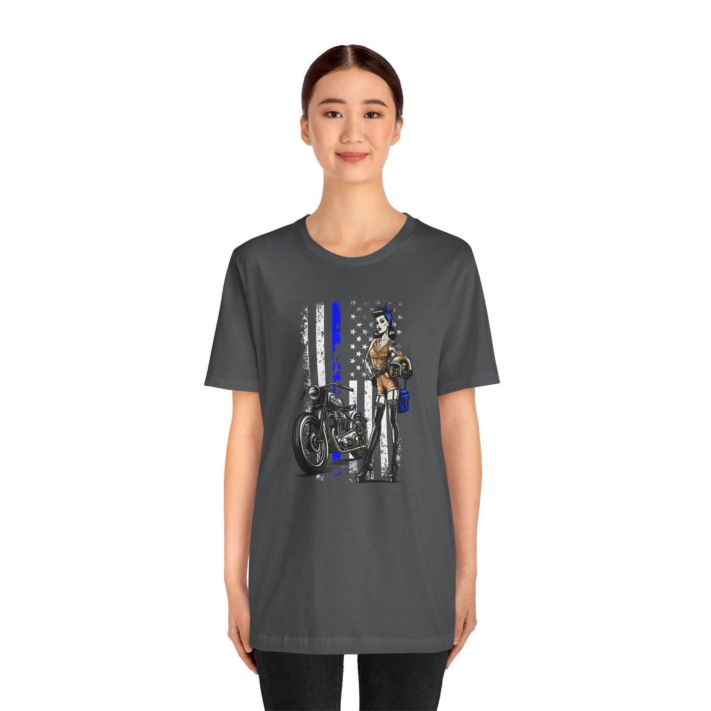 Unisex T- Highway Patrol biker chic Joanie