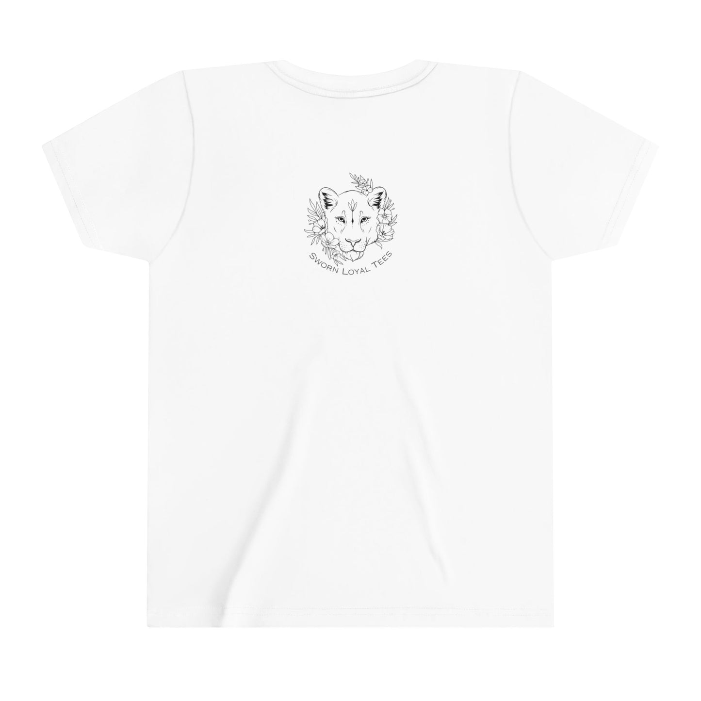 YOUTH Short Sleeve Tee- Fear is a liar Halloween 2024