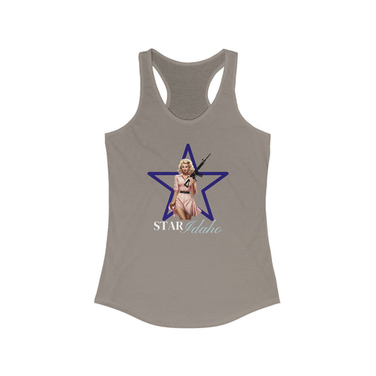 Women's Tank- Star Idaho