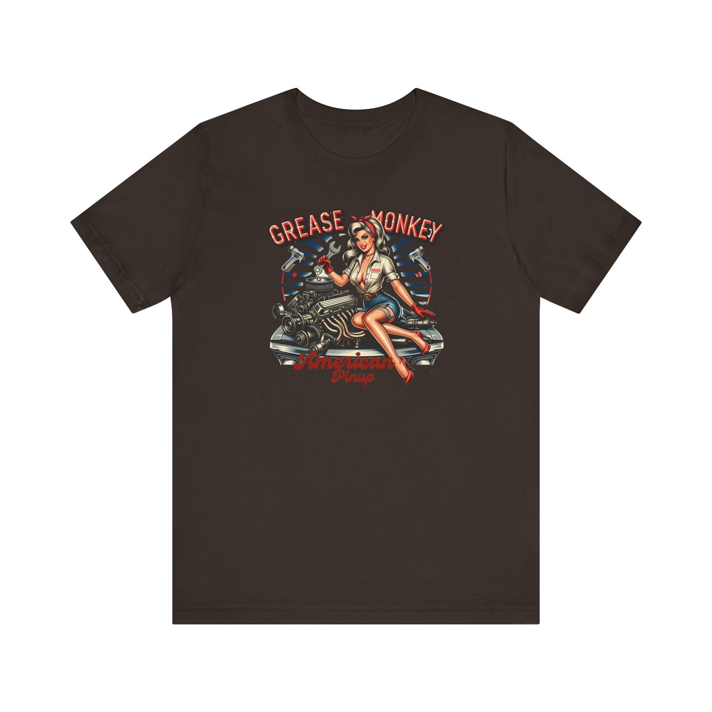 Unisex Tee- Grease Monkey babe