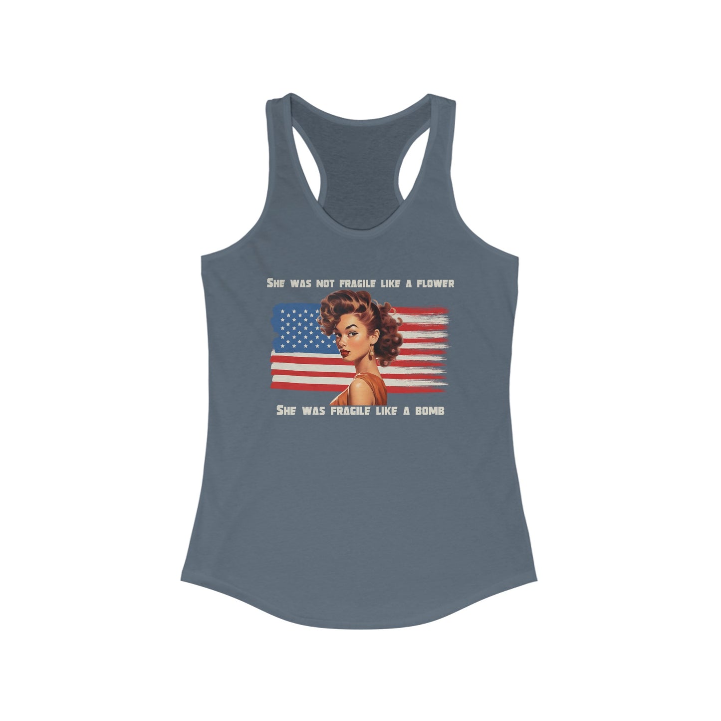 Women's Tank- Fragile like a bomb