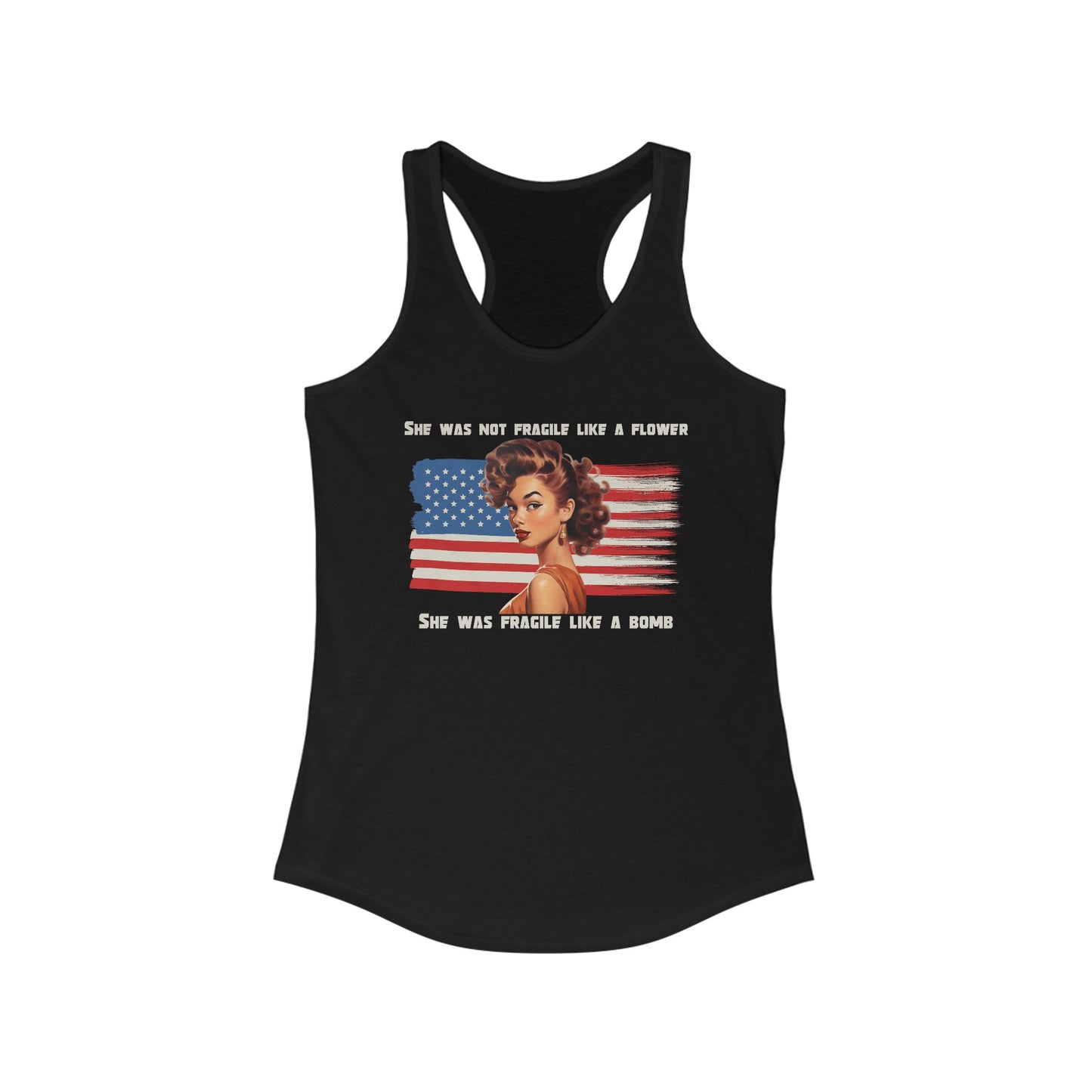 Women's Tank- Fragile like a bomb