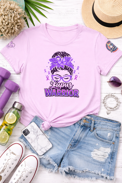 Messy Bun Lupus Lady