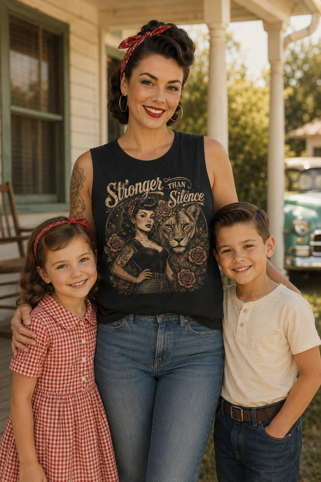 Stronger than Silence Muscle Tank