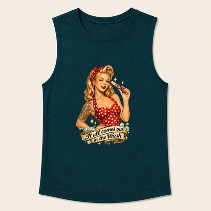 It All Comes Out in the Wash Muscle Tank