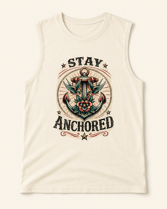 Stay Anchored Muscle Tank Top