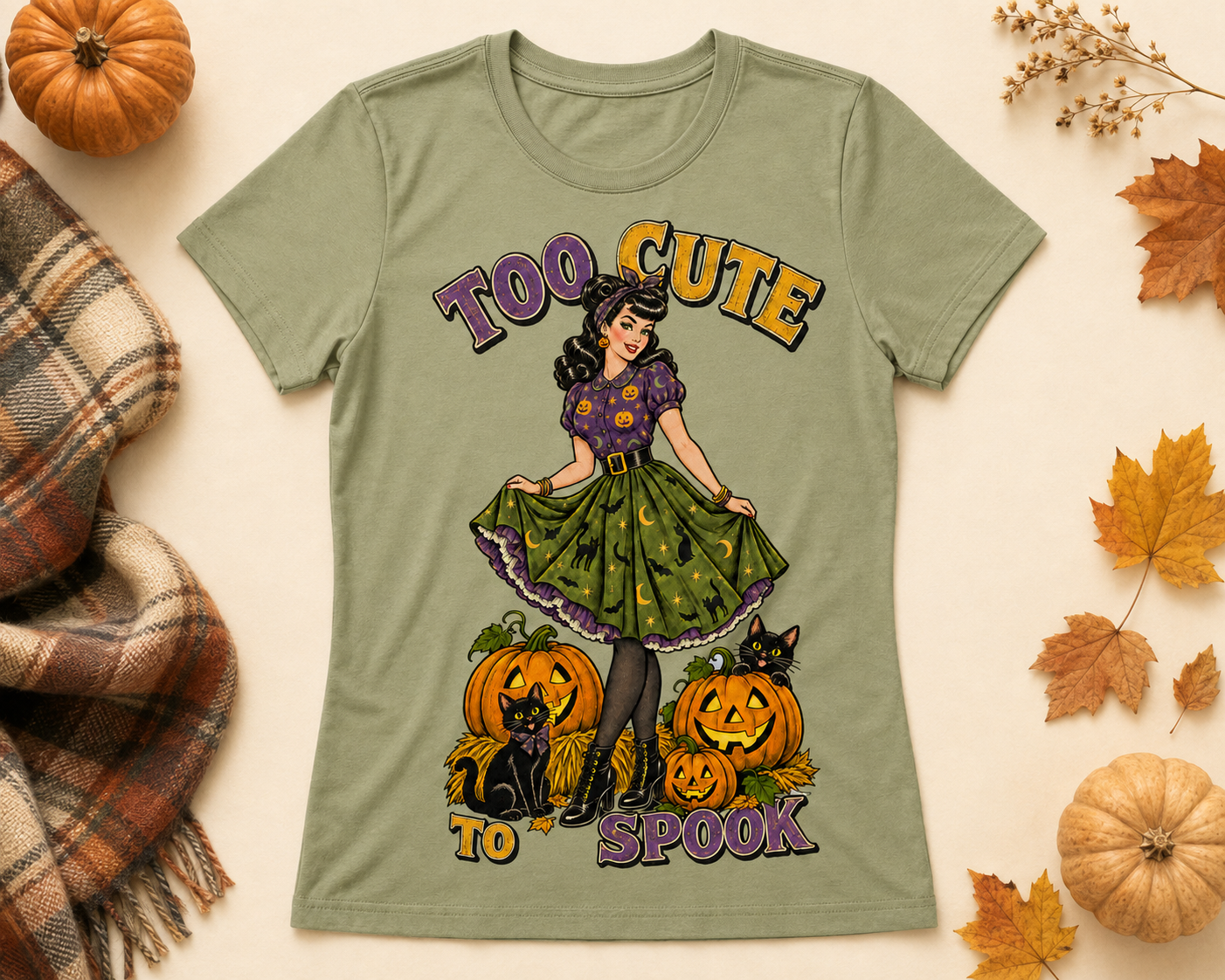 Too Cute to Spook- Halloween