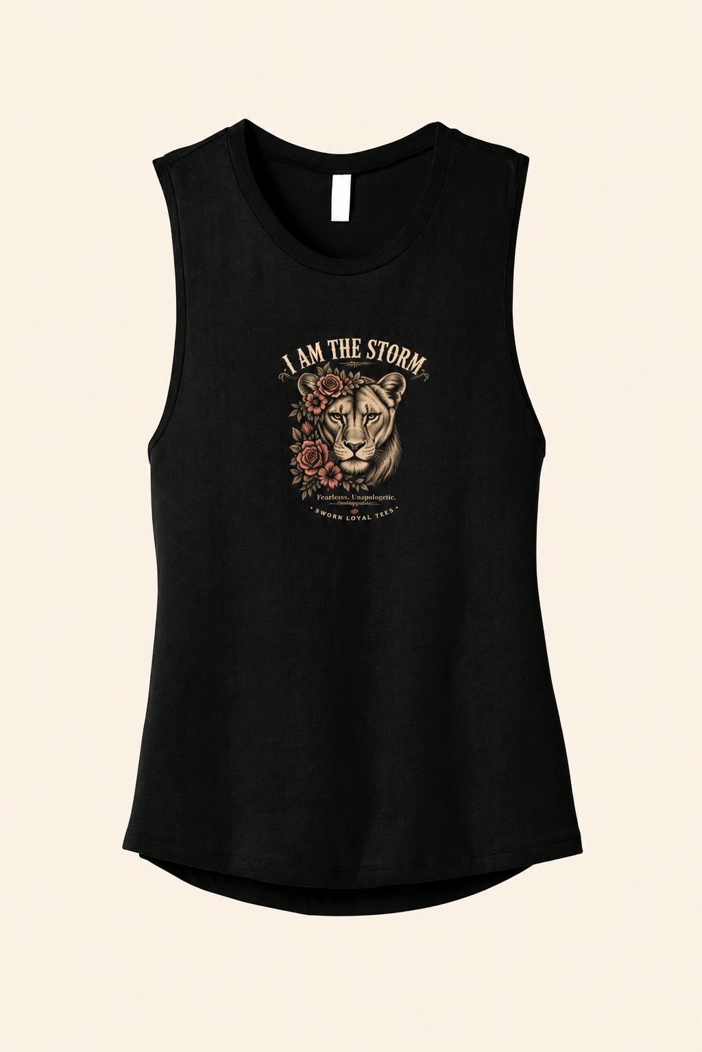 I Am The Storm Muscle Tank Top