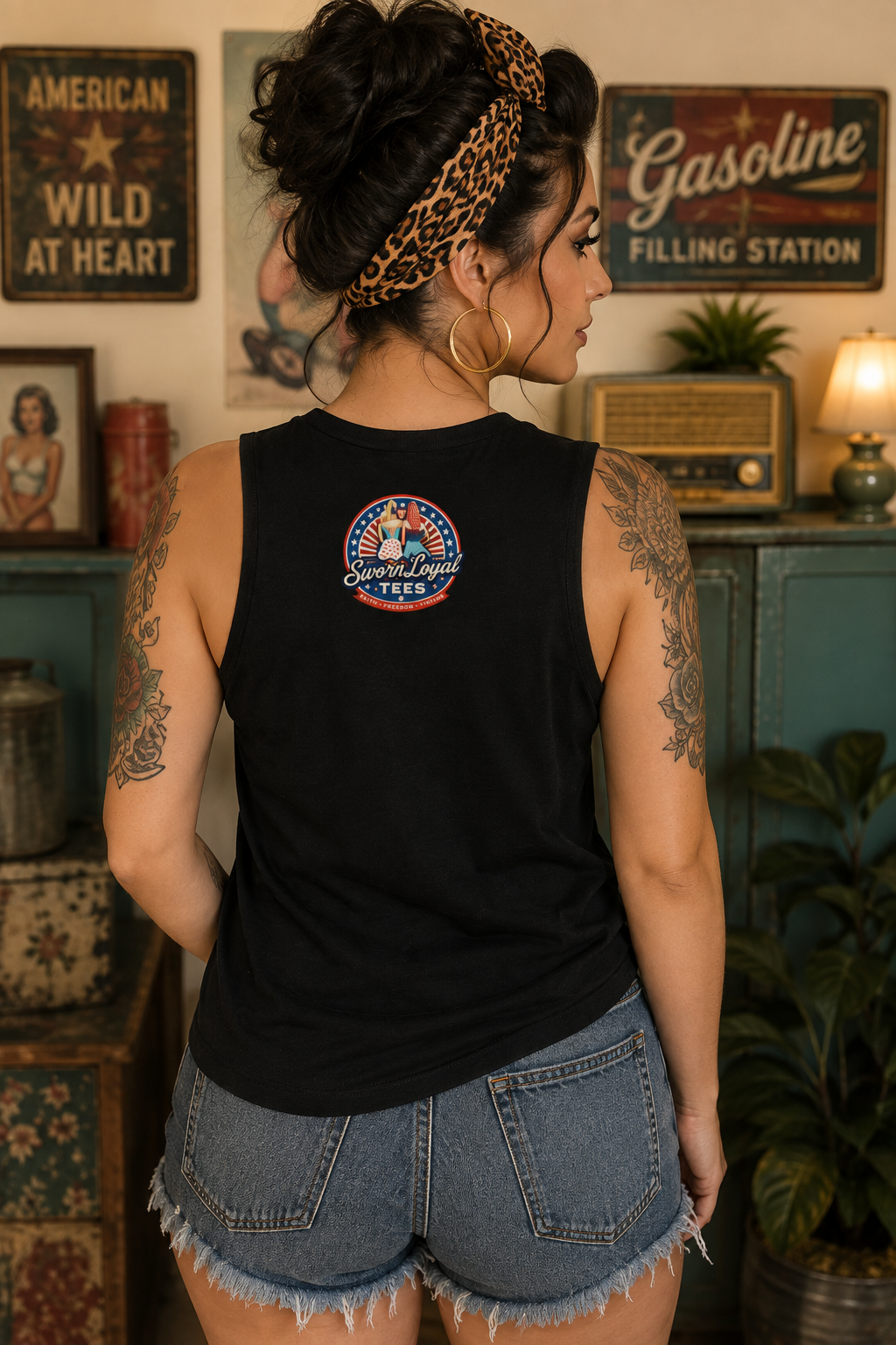 I Am The Storm Muscle Tank Top