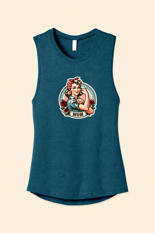 Rosie Mom Muscle Tank Top