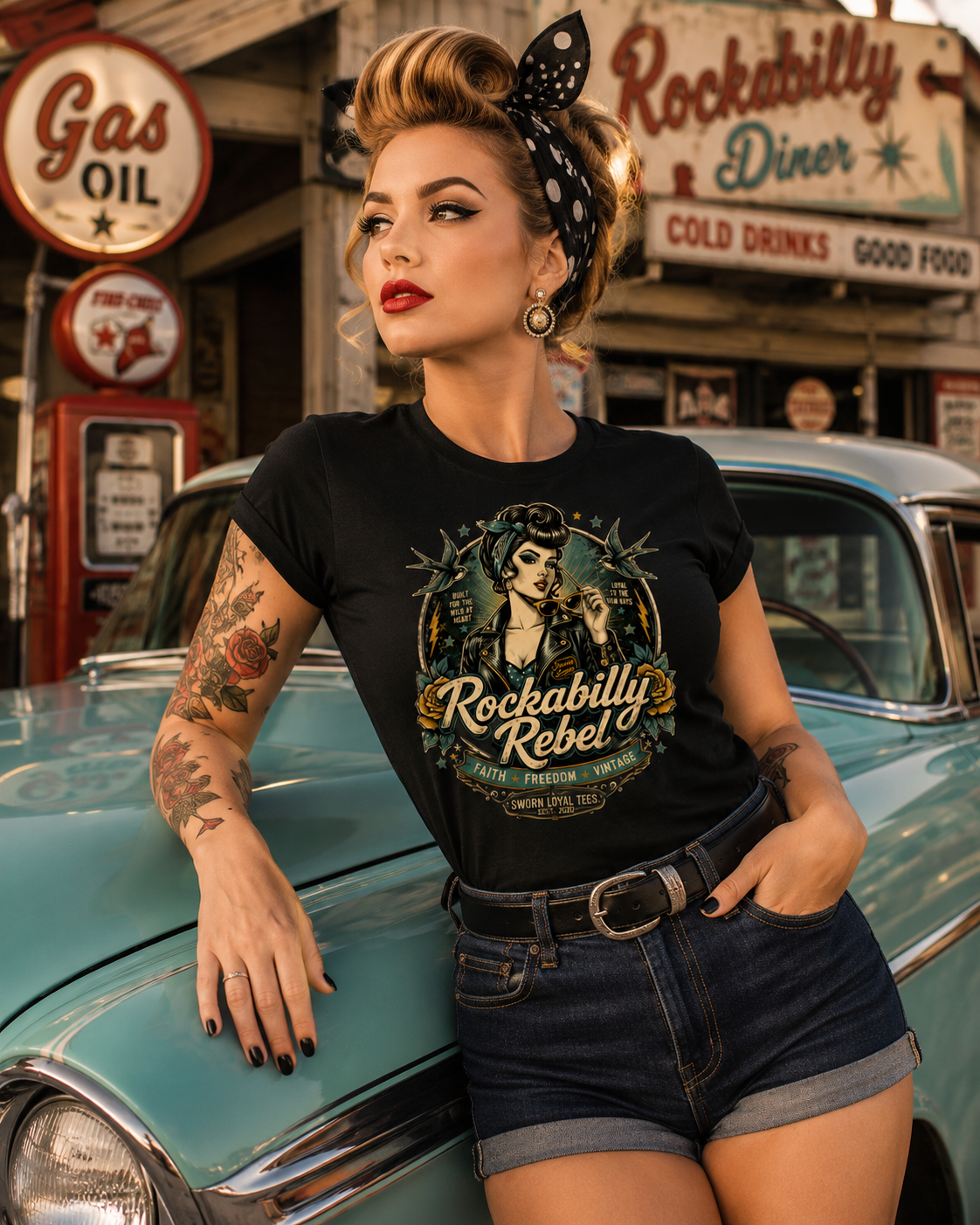 Rockabilly Rebel T-shirt