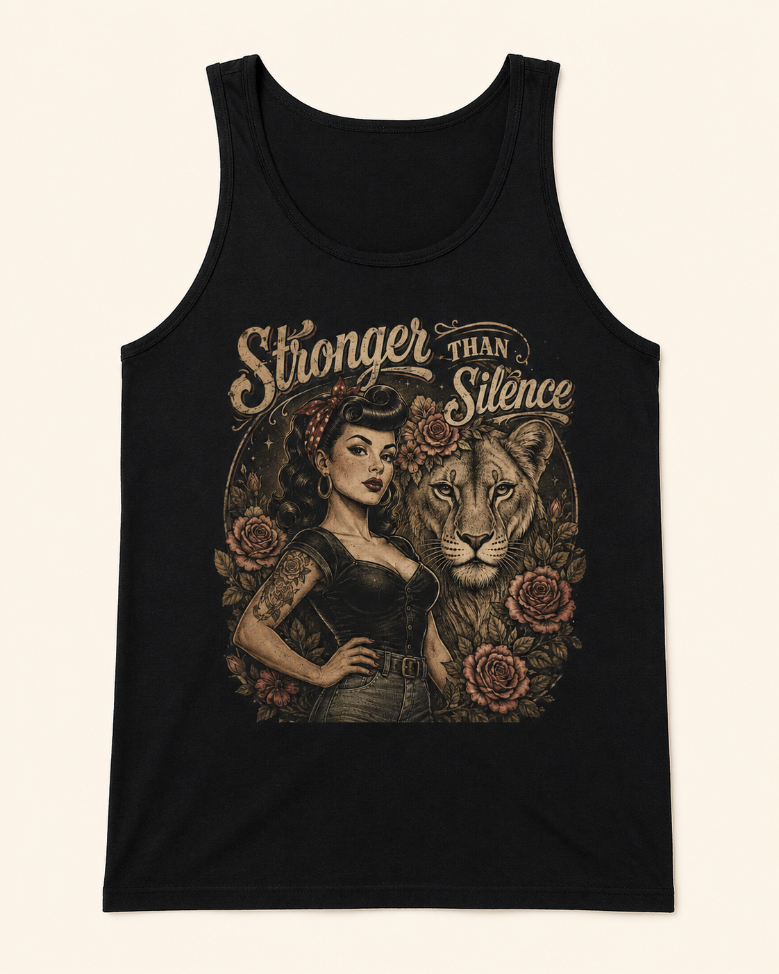 Stronger Than Silence Tank Top