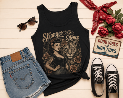 Stronger Than Silence Tank Top