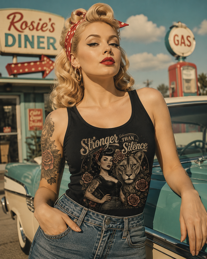 Stronger Than Silence Tank Top