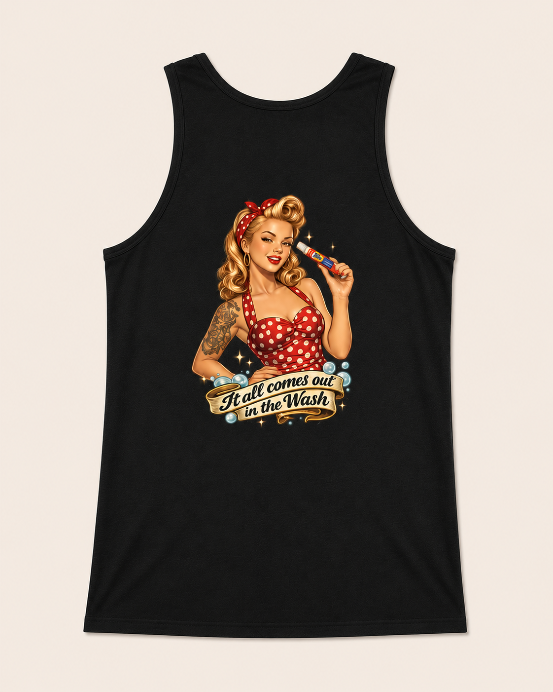 It All Comes Out in the Wash Tank Top