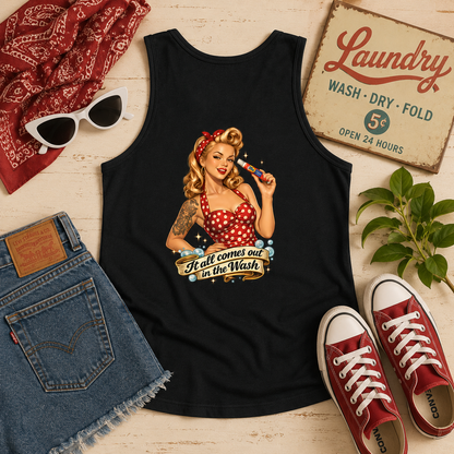 It All Comes Out in the Wash Tank Top