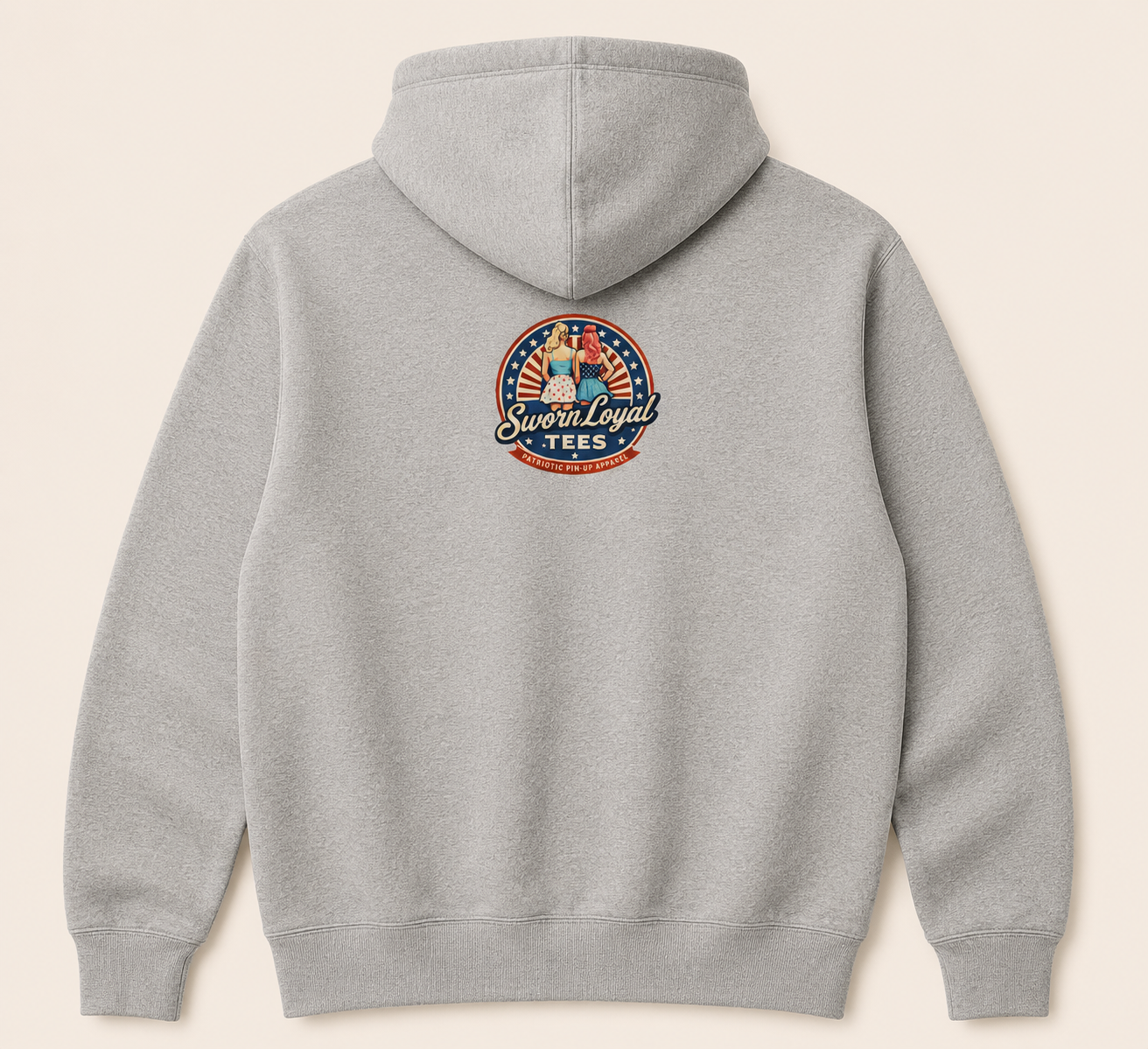 Pretty, Patriotic and Unapologetic Hooded Sweatshirt