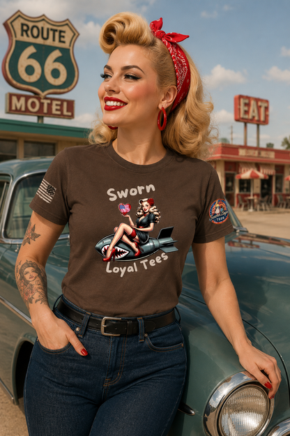 SLT pinup on shark