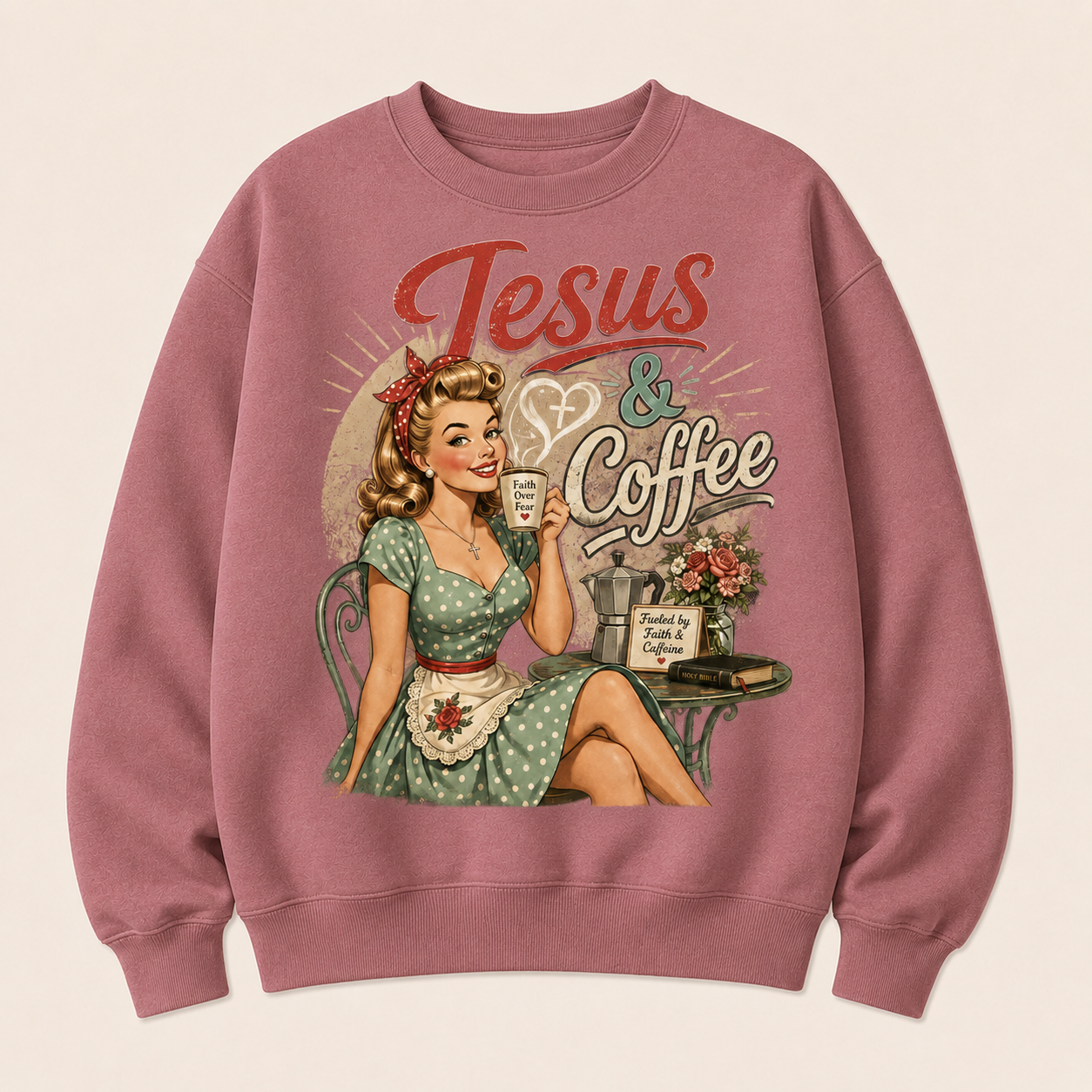 Jesus & Coffee Sweatshirt