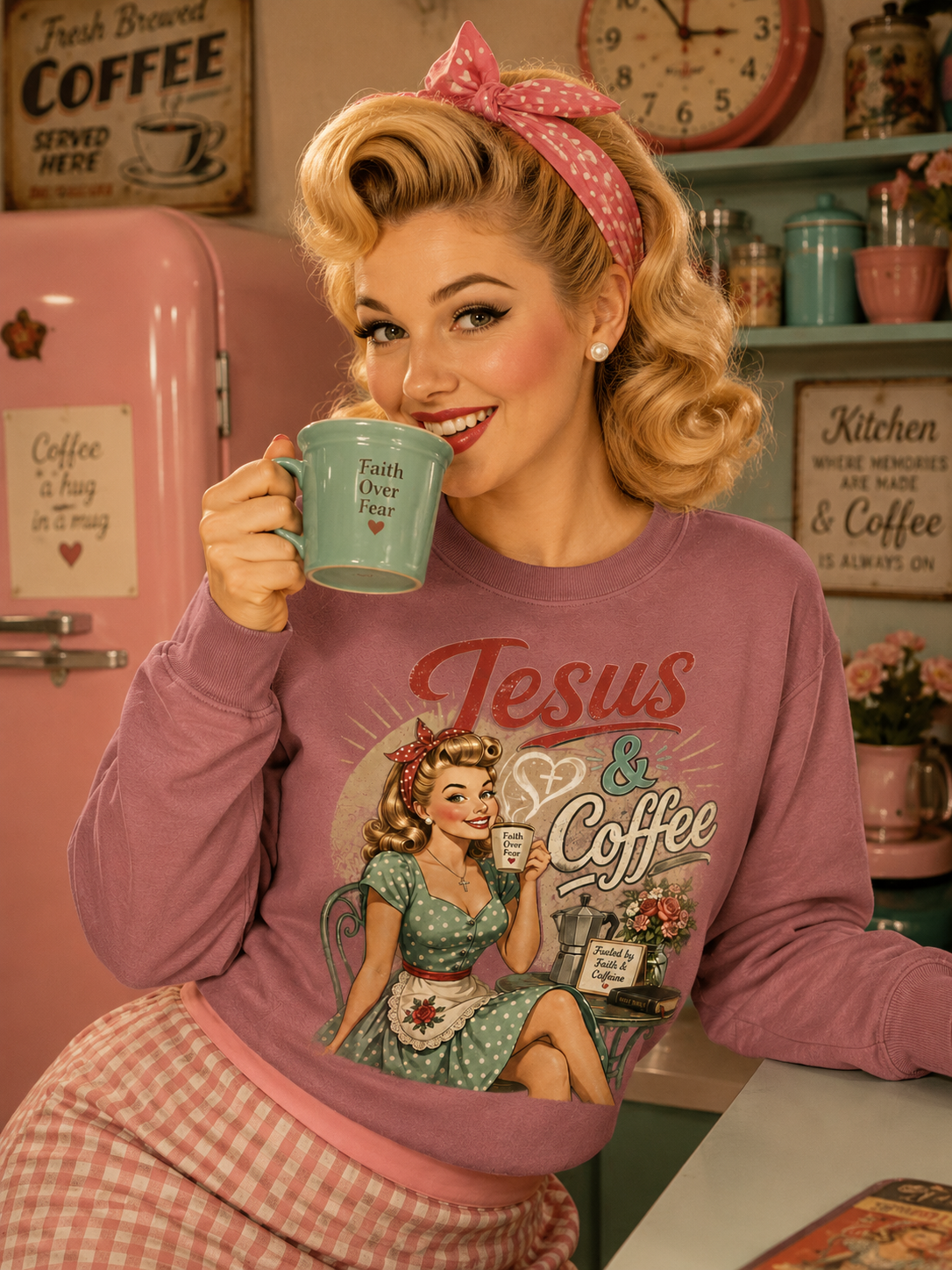 Jesus & Coffee Sweatshirt